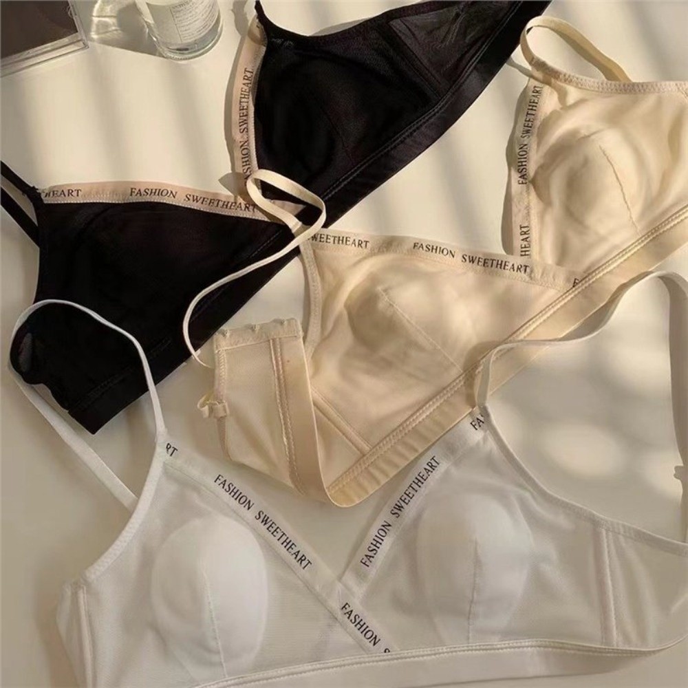 Soutien-gorge sans fil en mail - Sheer Mesh Bra avis et prix