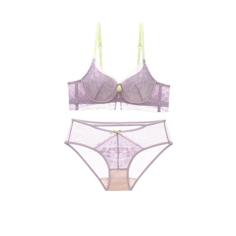 Nouvel ensemble de lingerie fé - Sheer Bra Lace avis et prix