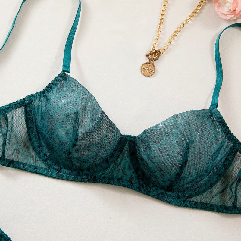 Ensemble de lingerie femme 2 p - Sheer Mesh Bra avis et prix